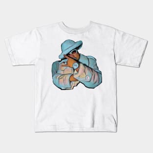 White Hiphop Kingz Kids T-Shirt